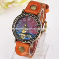 2015 Hot Sales Vintage couro de design Quartz Watch Company